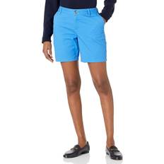 Clothing Pelonis Amazon Essentials Women's 7" Inseam Solid Chino Short, Bright Blue