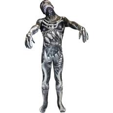 Skeletons Costumes Skull and Bones Kid's Skeleton Morphsuit Costume Gray