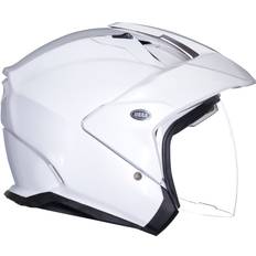Bell Open Faces Motorcycle Helmets Bell Bell Mag-9 Open Face Motorcycle Helmet Solid Gloss Pearl White, X-Large Unisex