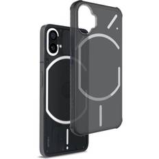 Mobile Phone Accessories TUDIA for Nothing 1 [SKN] Semi-Transparent TPU Bumper Case Cover Frosted Black