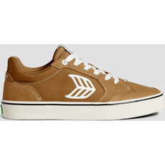 Cariuma VALLELY PRO Camel Suede and Ivory Logo Sneaker Women Camel