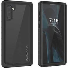 Waterproof Cases Punkcase Galaxy Note 10 Waterproof Case [StudStar Series] [Slim Fit] [IP68 Certified] [Shockproof] [Dirtproof] [Snowproof] Armor Cover Compatible with Samsung Galaxy Note 10 2019 6.3" [Black]