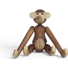 Holz Einrichtungsdetails Kay Bojesen Monkey Mini Teak Dekofigur 9.5cm
