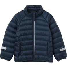 Polarn O. Pyret Kid's Water Resistant Puffer Jacket - Dark Blue (60600183-483)