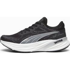 Puma Sportssko Puma Magnify Nitro Women's Running Shoes, Black/White/Silver