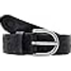 Desigual Accessories Desigual Geometric leather belt BLACK