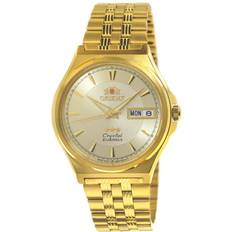 Orient Watches Orient Orient TriStar Classical Automatic Textured Gold AB02001C, FAB02001C