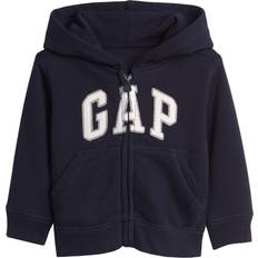 GAP Baby Boy's Playtime Favorites Logo Full Zip Hoodie Sweatshirt - Blue Galaxy