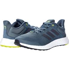 adidas Men's Pureboost 21 Trail Running Shoe, Blue Oxide/Night Metallic/Halo Silver
