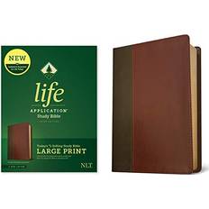 NLT Life Application Study Bible 3rd Edition, Large Print, Brown/Mahogany LeatherLike