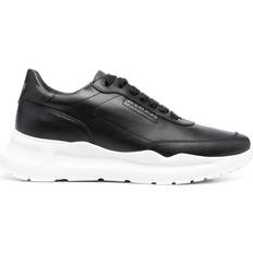 Philipp Plein Runner leather low-top sneakers unisex Calf Leather/Calf Leather/Rubber Black
