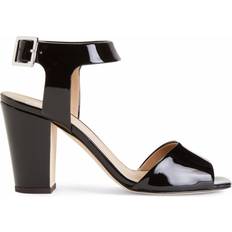 Giuseppe Zanotti Emmanuelle heeled sandals women Fabric/Leather/Leather Black