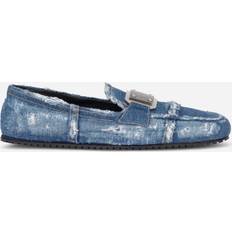 Dolce & Gabbana Pantofola Man Loafers And Moccasins Blue