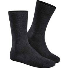 Hudson Unterwäsche Hudson Herren Relax Klima Socken, Schwarz Black 0005 39-42