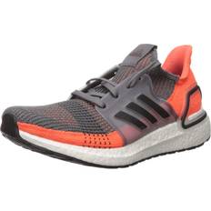 adidas Men's Ultraboost 19 Running Shoe, Grey/Black/Hi-Res Coral