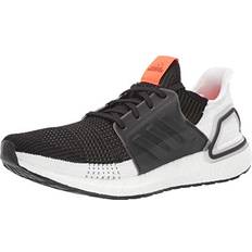 adidas Men's Ultraboost 19 Running Shoe, Tech Olive/Black/Solar Red