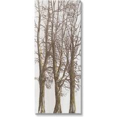 Stupell Industries Woodland Winter Tree Branches Brown Wall Decor 20x48"
