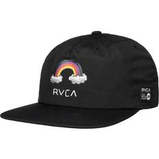 RVCA Rainbow Connection Snapback Caps svart