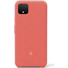 Google Mobile Phone Accessories Google Pixel Case for Pixel 4 Protective Phone Cover with Tailored Fabric and Active Edge Compatible Official Pixel Cover Could Be Coral