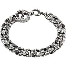 Gucci Jewelry Gucci Interlocking chain bracelet in silver men Sterling Silver