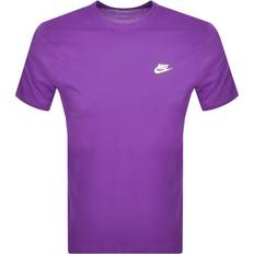 Nike T-shirts & Tank Tops Nike Sportswear Club T-shirt - Purple Cosmos