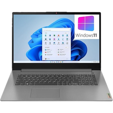2.8 GHz Laptops Lenovo Newest IdeaPad 3 17 17.3" FHD Laptop Computer, Intel Quard-Core i7-1165G7, 20GB DDR4 RAM, 1TB PCIe SSD, WiFi 6, Bluetooth 5.1, Webcam, Arctic Grey, Windows 11, broag 64GB Flash Drive