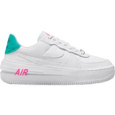 Nike air force 1 pink Nike Air Force 1 PLT.AF.ORM W - White/Pink Blast/Clear Jade