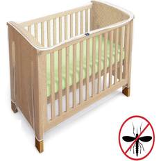Bug Protection Shein Plain Color Mesh Fabric Mosquito Net For Crib