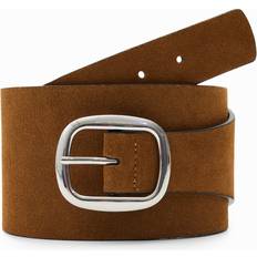 Desigual Accessories Desigual Split-leather belt BROWN