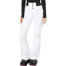 Clothing Roxy Ski Women's Rising High Technical Snowboard Pants Bright White