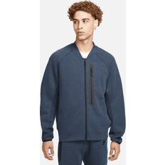 Outerwear Nike Men's Sportswear Tech Fleece Bomber Jacket in Blue, FB8008-473