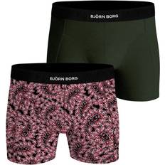 Björn Borg Premium Cotton Stretch Boxer 2-pack Mehrfarbig, Mehrfarbig