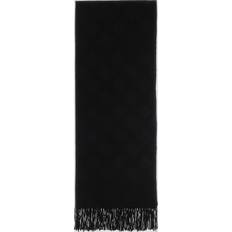 Guess Accessories Guess James Peony Monogram Scarf Black