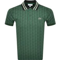 Polyester T-Shirts & Tanktops Lacoste Herren Poloshirt grün