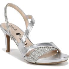 Wedge Heels & Pumps LifeStride Mia Glitz Sandal Women's Silver Heels Sandals Slingback