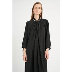 InWear Kleider InWear KotoIW Kleid in Größe in Schwarz von 68% Polyester, 32% Polyester Recycelt für Damen