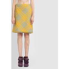 Women - Yellow Skirts Burberry Skirt Woman colour Yellow