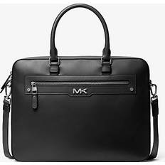 Michael Kors Briefcases Michael Kors Varick Large Leather Briefcase Black ONE SIZE