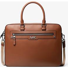 Michael Kors Briefcases Michael Kors Varick Large Leather Briefcase Brown ONE SIZE