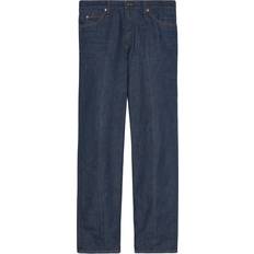 Gucci Jeans Gucci eco-washed organic straight-leg jeans men Cotton Blue
