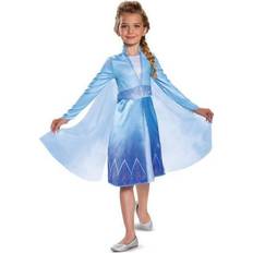 Elsa frozen costume Smiffys Disney Frost 2 Elsa Barn Karnevalskostyme