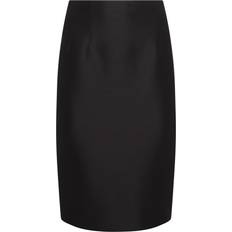 Versace Skirts Versace Black Slit Midi Skirt IT