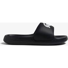 Lacoste Slippers & Sandals Lacoste Men's Croco 1.0 Slides Black