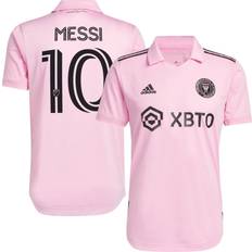 Adidas Sports Fan Apparel adidas Lionel Messi Inter Miami CF Pink 2023 The Heart Beat Kit Authentic Jersey