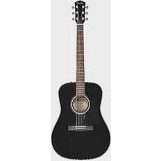 Fender Black Acoustic Guitars Fender CD-60 Dread V3 DS