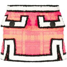 DSquared2 Skirts DSquared2 geometric tweed mini skirt women Polyamide/Polyester/Polyester/Wool/Acrylic Pink