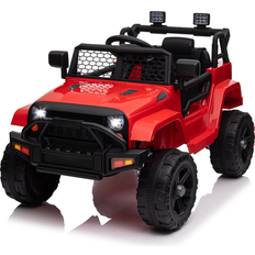 Kids electric car Costway 12V Kids Electric Ride On Car with Remote Control-Red