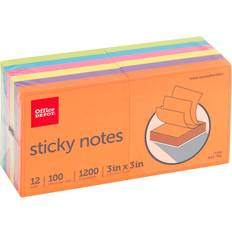 Office Depot Calendar & Notepads Office Depot Brand Sticky Notes, Vivid