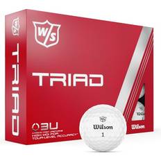 Golfballer Wilson Staff Triad White 12-Baller