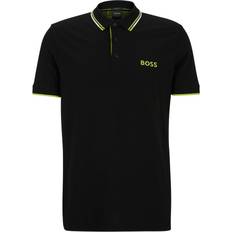 Hugo Boss Men's Contrast Detail Polo Shirt - Black